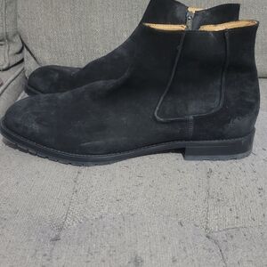 Men's Black Suede Chukka Boots